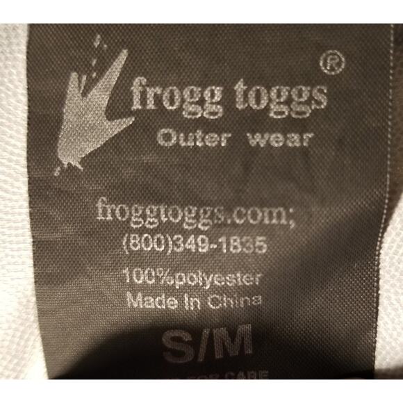 FROGG TOGGS River Toadz Hiking Pack Jacket - Rain & Wind Protection - S/M - NEW - Picture 6 of 6